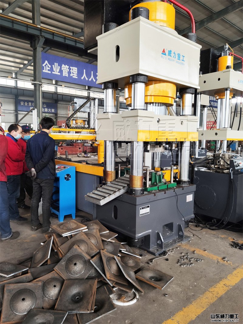 500噸錨桿托盤液壓機生產線