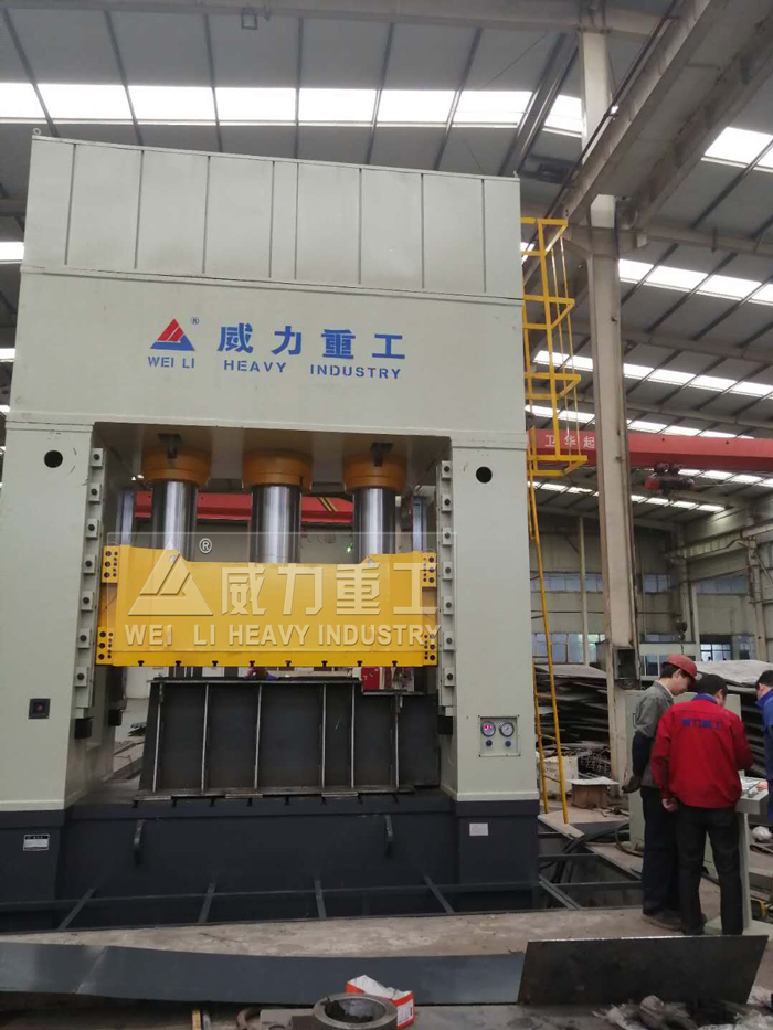 山東威力重工活塞桿液壓機廠家